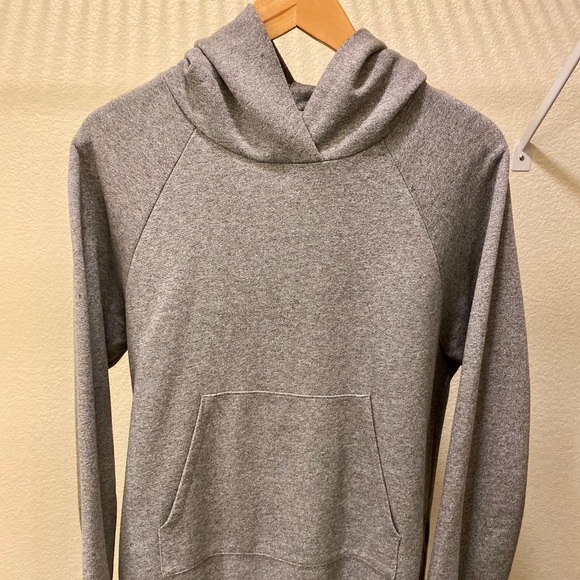 John Elliott Distressed Raglan Hoodie - Picture 1 of 3